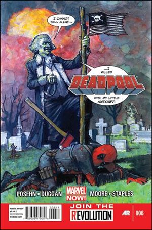 Deadpool (2013) issue 6 Zach Baldus Cover