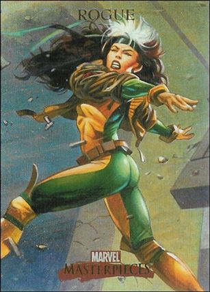 2007 Marvel Masterpieces (Parallel Foil Base Set) card 69 Rogue