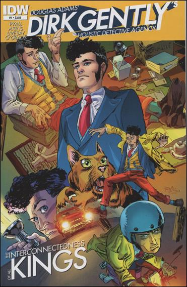 Dirk Gently's Holistic Detective Agency issue 1 Tony Akins Cover