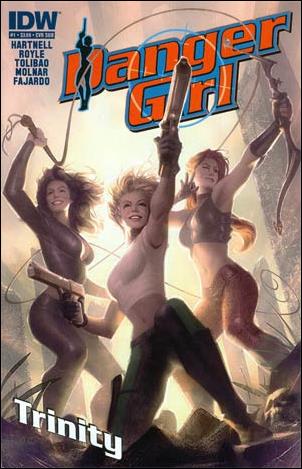 Danger Girl: Trinity issue 1-B Alex Garner Subscription Cover