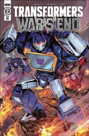 Transformers: War's End issue 2-C Fico Ossio 1:10 Cover
