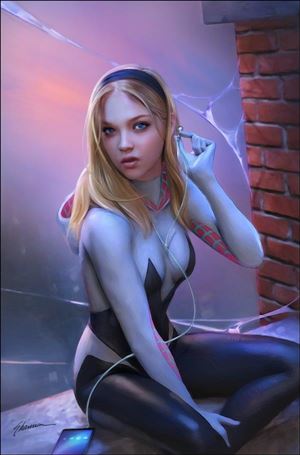 Spider-Gwen Annual (2023) issue 1-G Shannon Maer East Side/KRS Comics Virgin Cover