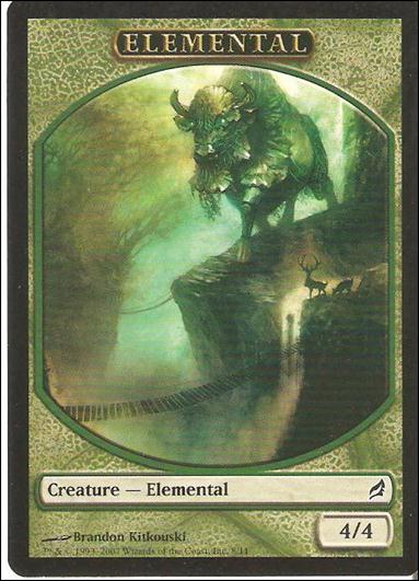 Magic the Gathering: Lorwyn (Token Subset) card 8 Elemental