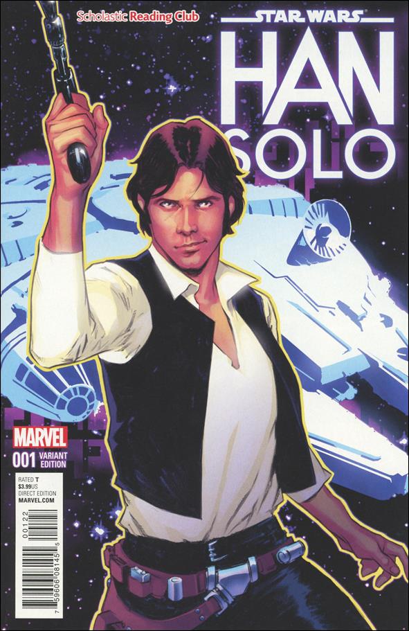 Han Solo issue 1-Q Sara Pichelli Scholastic Reading Club Cover