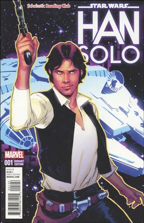 Han Solo issue 1-Q Sara Pichelli Scholastic Reading Club Cover