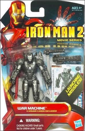 Iron Man 2 figure 12 War Machine - Blue Eyes (Movie Series)