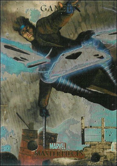 2007 Marvel Masterpieces (Parallel Foil Base Set) card 31 Gambit