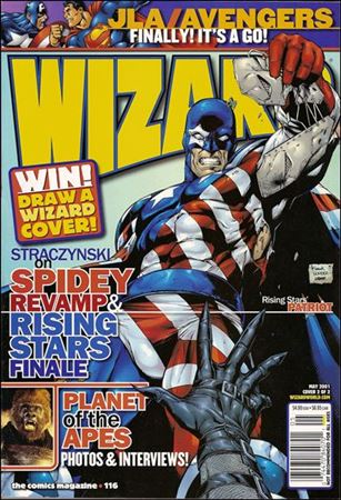 Wizard: The Comics Magazine issue 116-B Gary Frank Rising Stars Cover