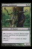 Magic the Gathering: Commander (Base Set) card 201 Golgari Guildmage