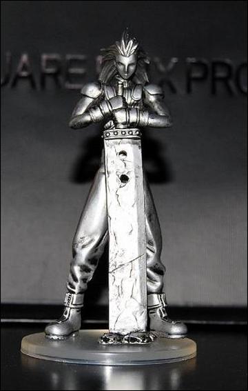 Final Fantasy Trading Arts (Series 1) figure 7-B Zack (Metallic)