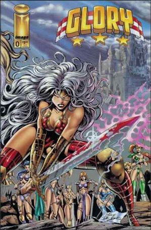 Glory (1995) issue 0 Wraparound Cover
