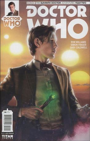 Doctor Who: The Eleventh Doctor Year Two issue 14 Alex Ronald Cover