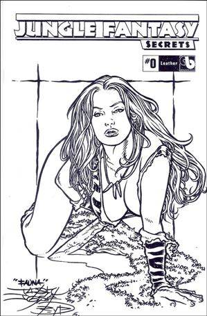 Jungle Fantasy: Secrets issue 0-VA White/Blue Leather Cover