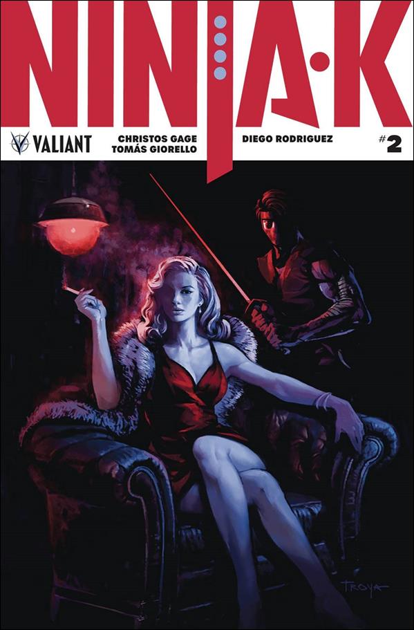 Ninja-K issue 2-B Lucas Troya Cover