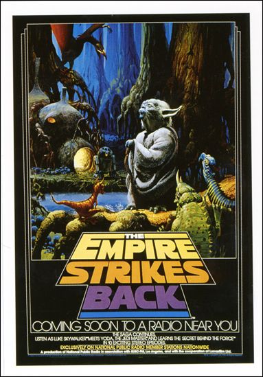 Star Wars: The Empire Strikes Back Widevision (Mini-Posters Subset) card 6 Radio Show Poster