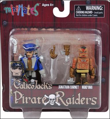 Calico Jack's Pirate Raiders Minimates figure 2 Jonathan Barnet and Nukpana