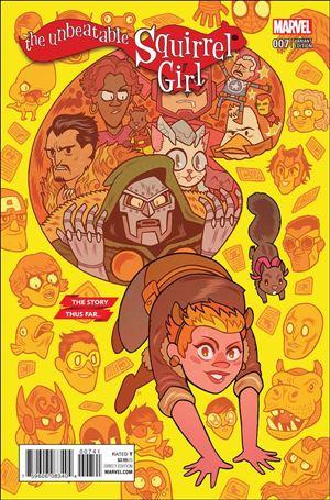 Unbeatable Squirrel Girl (2015/12) issue 7-D Dan Hipp The Story Thus Far... Cover