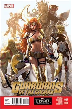 Guardians of the Galaxy (2013) issue 7-D Sara Pichelli 1:100 Angela Cover