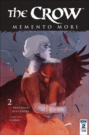 Crow: Memento Mori issue 2 Werther Dell'Edera Cover