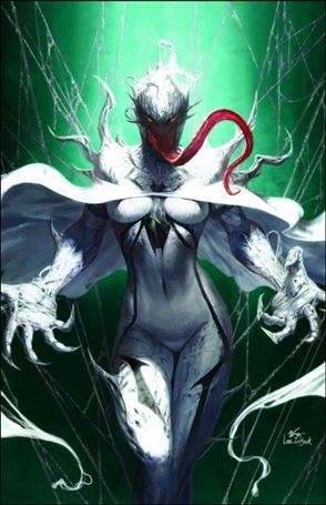 Edge of Venomverse issue 1-Q InHyuk Lee ComicXposure Green Virgin Cover 1/1000