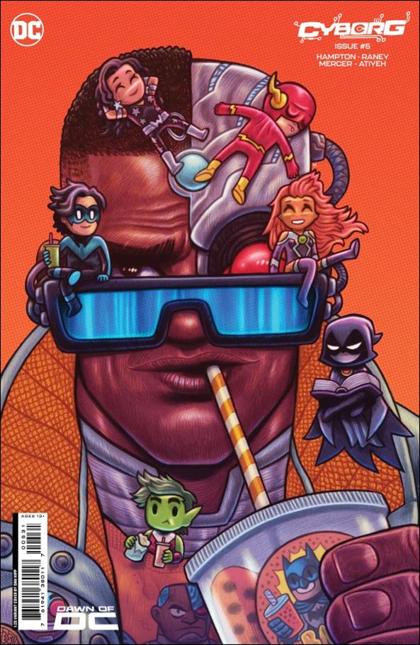 Cyborg (2023) issue 5-C Dan Hipp 1:25 Cardstock Cover