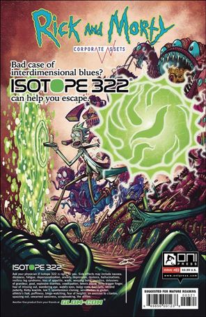 Rick and Morty: Corporate Assets issue 3-B Ryan Lee Cover