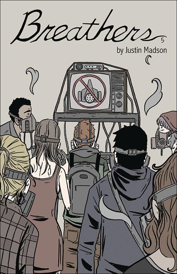 Breathers issue 5-B Television Cover