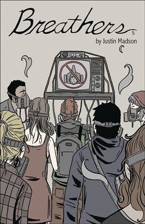 Breathers issue 5-B Television Cover