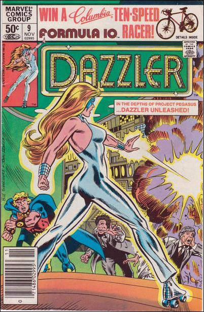 Dazzler (1981) issue 9-B Newsstand Cover