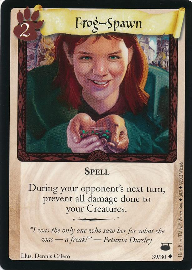 Harry Potter: Diagon Alley (Base Set) card 39 Frog-Spawn