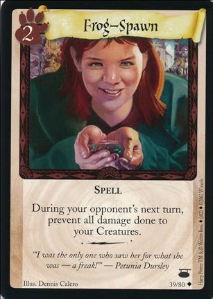 Harry Potter: Diagon Alley (Base Set) card 39 Frog-Spawn