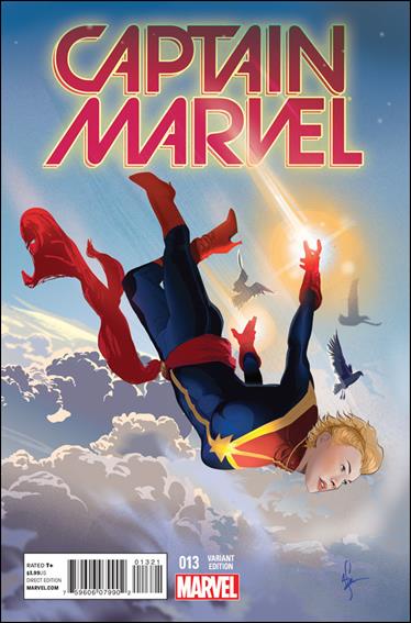 Captain Marvel (2014) issue 13-B Afua Richardson Women of Marvel Cover