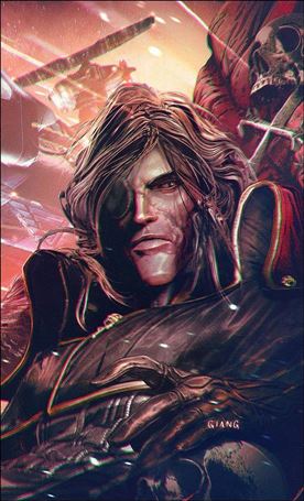 Space Pirate Captain Harlock issue 5-G John Giang 1:20 Virgin Wraparound Cover