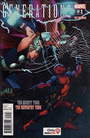 Generations: The Unworthy Thor & The Mighty Thor issue 1-J Polybagged GameStop Cover