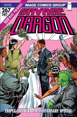 Savage Dragon (1993) issue 267-B Erik Larsen Retro Trade Dress Cover
