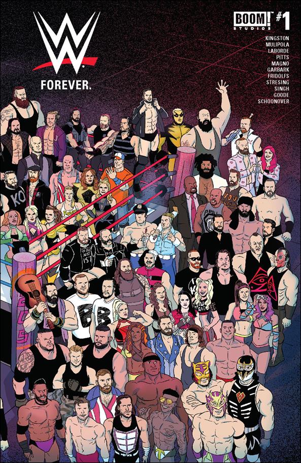 WWE: Forever issue 1-B Kendall Goode Preorder Cover