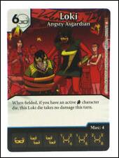 Marvel Dice Masters Civil War card M2016 . 9 Loki: Angsty Asgardian