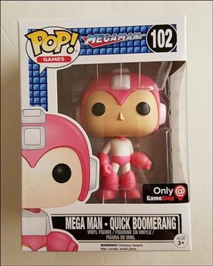 POP! Games figure 102-F Mega Man - Quick Boomerang