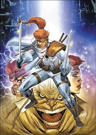 Shatterstar issue 1-D Rob Liefeld 1:50 Cover