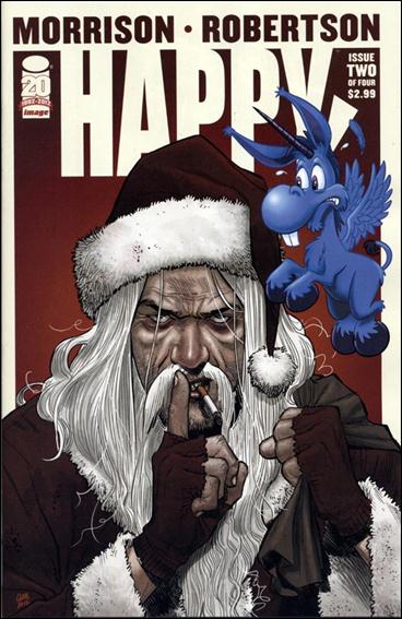 Happy! issue 2-B Santa & Happy Cover