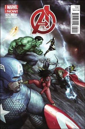 Avengers (2013) issue 24.NOW-D Agustin Alessio 1:75 Cover