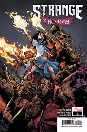 Strange Academy issue 6 Humberto Ramos Cover