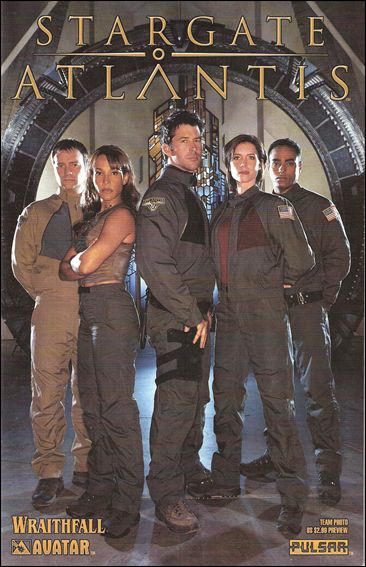Stargate Atlantis: Wraithfall Preview issue 1 Team Photo Cover