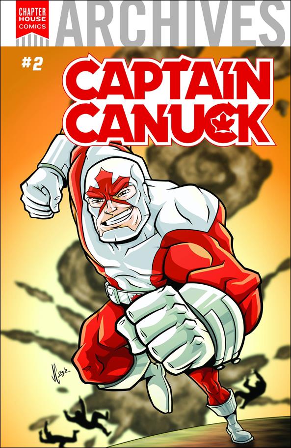 Chapterhouse Archives: Captain Canuck issue 2-B Joe Constantini Cover