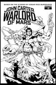 John Carter: Warlord of Mars (2014) issue 11-E Frtiz Kasas 1:10 Black & White Cover