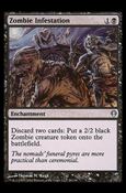 Magic the Gathering: Archenemy (Base Set) card 28 Zombie Infestation