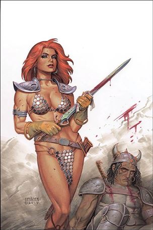 Red Sonja (2019) issue 13-Q Joseph Michael Linsner Limited Virgin Cover