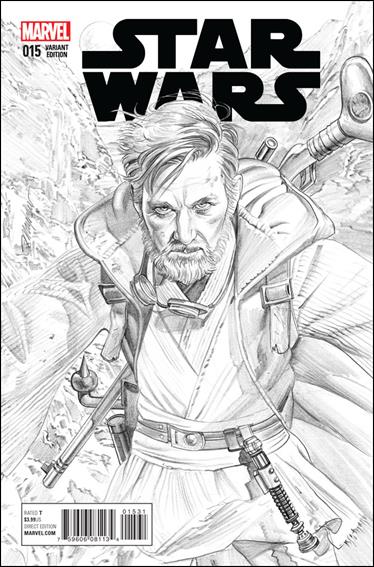 Star Wars (2015) issue 15-B Mike Mayhew 1:100 Sketch Cover