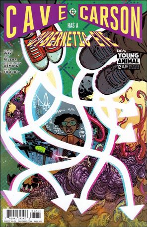 Cave Carson Has a Cybernetic Eye issue 12 Michael Avon Oeming Cover