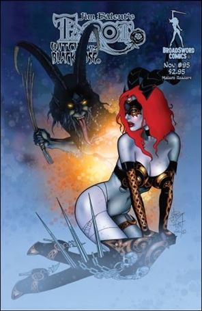 Tarot: Witch of the Black Rose issue 95-B Tarot & Krampus Cover